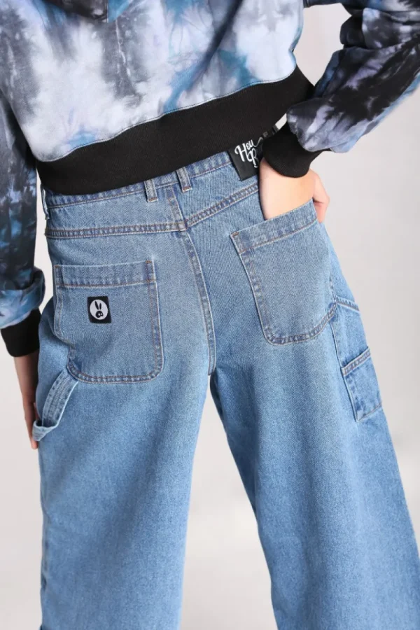 Hell Bunny Trousers & Shorts | Trousers & Shorts>Rider Jeans Blue