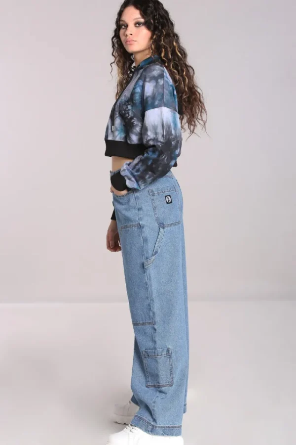 Hell Bunny Trousers & Shorts | Trousers & Shorts>Rider Jeans Blue