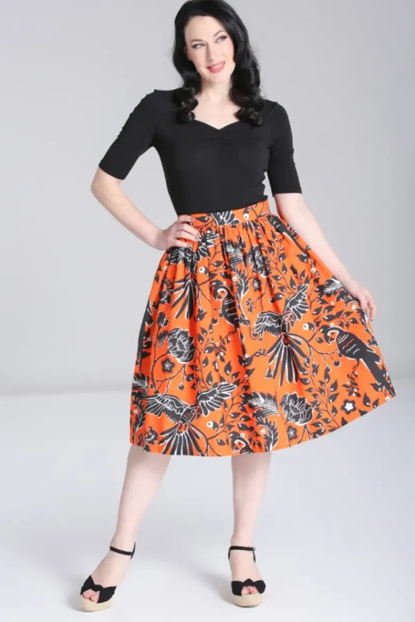 Hell Bunny Skirts | Skirts>Rio Skirt Orange