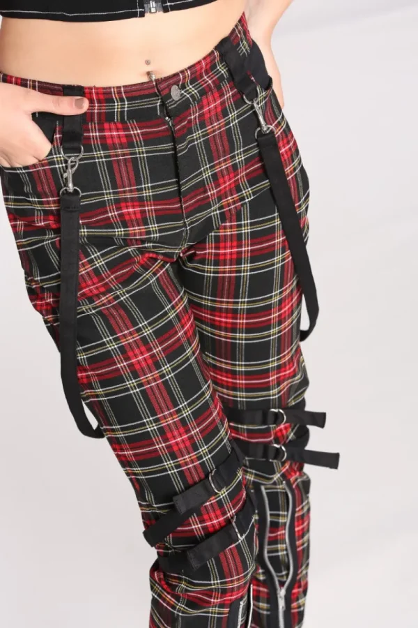 Hell Bunny Trousers & Shorts | Trousers & Shorts>Rudie Trousers Black