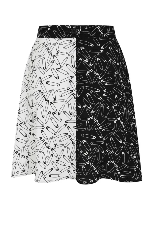 Hell Bunny Skirts | Skirts>Safety Pin Skirt Black