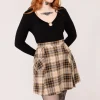 Hell Bunny Skirts | Skirts>Saffie Skirt Brown