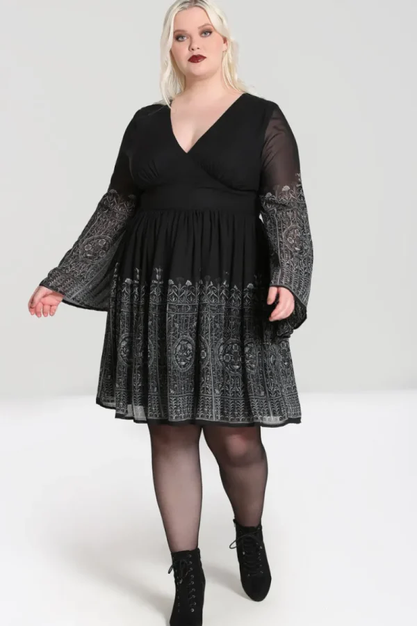 Hell Bunny Dresses | Dresses>Secret Gate Dress Black