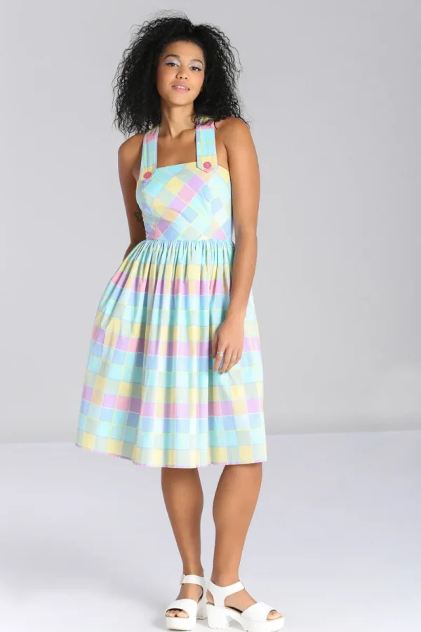 Hell Bunny Dresses | Dresses With Pockets>Skye Midi Dress Multi