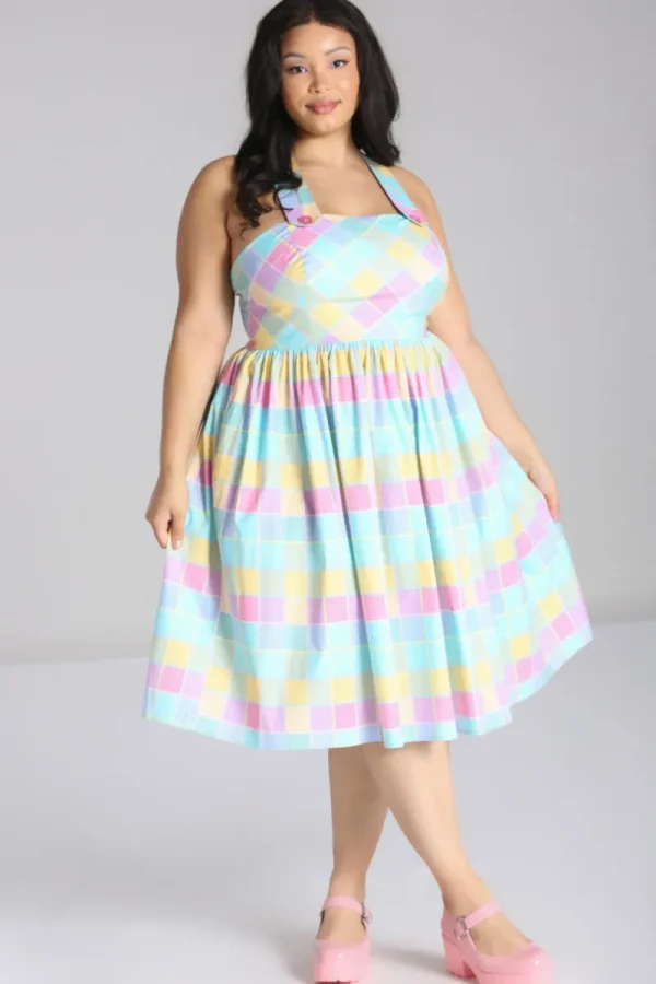 Hell Bunny Dresses | Dresses With Pockets>Skye Midi Dress Multi