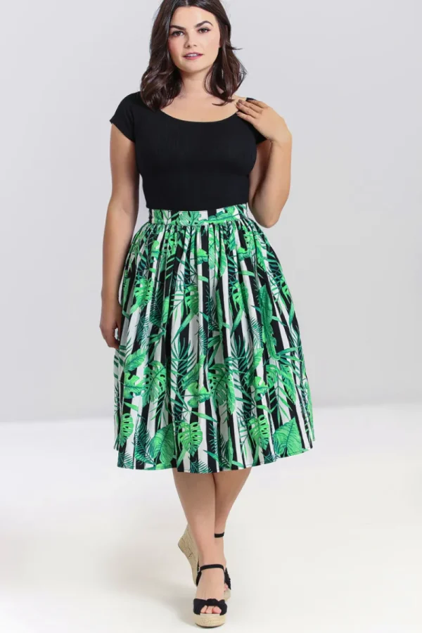 Hell Bunny Skirts | Skirts>Solana 50's Skirt Black