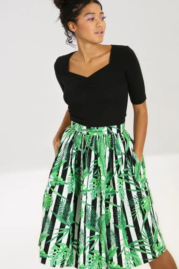 Hell Bunny Skirts | Skirts>Solana 50's Skirt Black