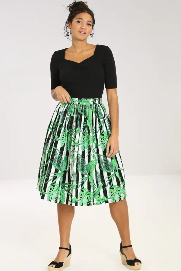 Hell Bunny Skirts | Skirts>Solana 50's Skirt Black