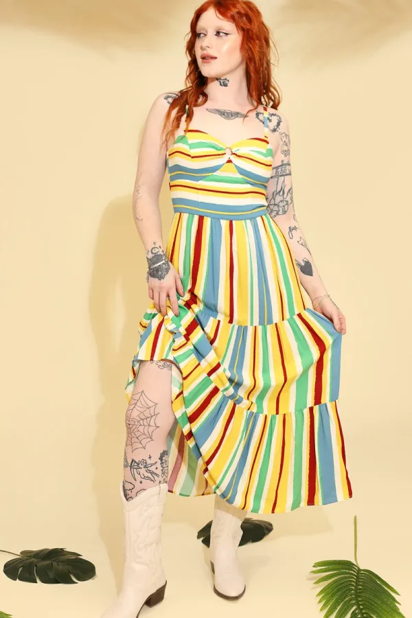 Hell Bunny Dresses | Dresses>Solange Dress MultiColour