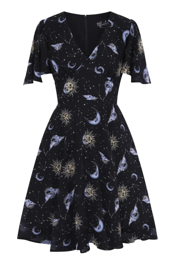 Hell Bunny Dresses | Midi Dresses>Solaris Dress Black