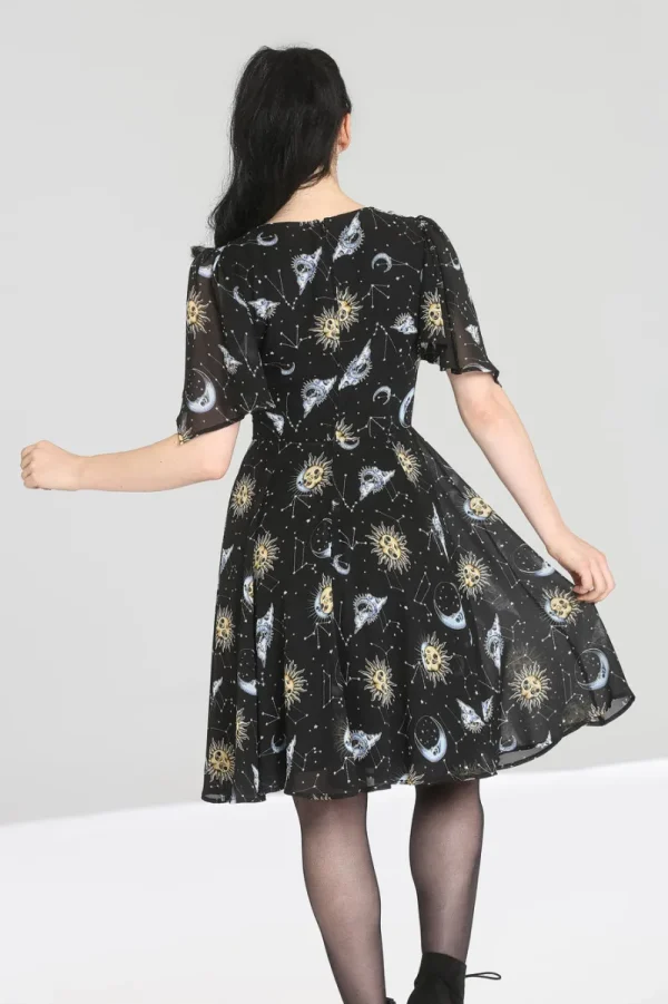 Hell Bunny Dresses | Midi Dresses>Solaris Dress Black