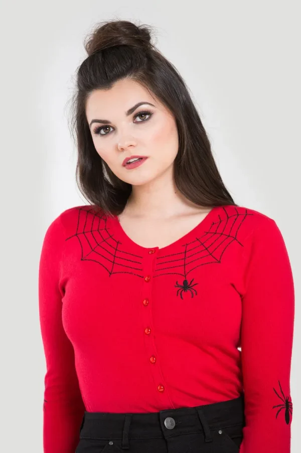 Hell Bunny Knitwear | Knitwear>Spider Cardigan