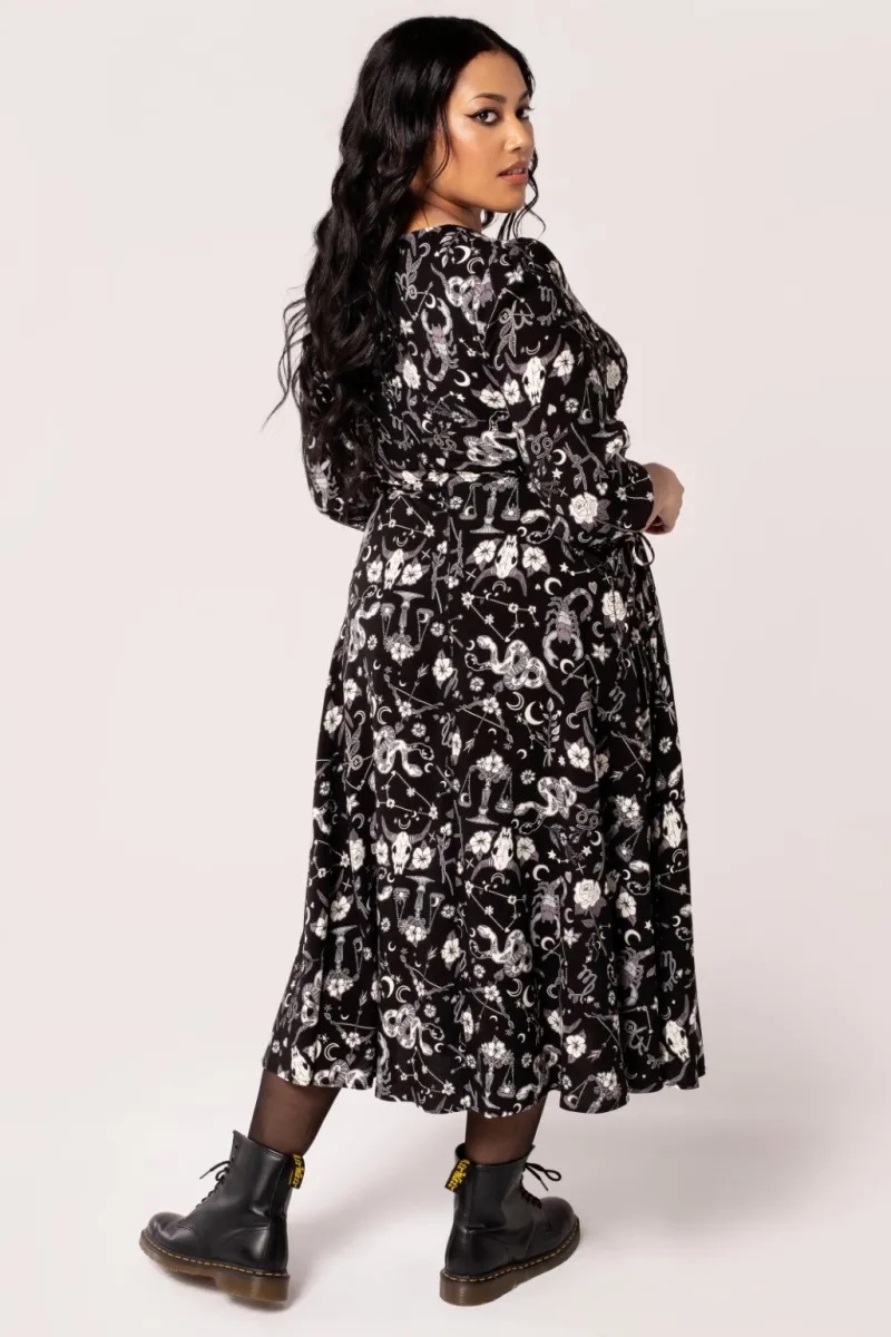star_sign_midi_dress_6.webp Hell Bunny Dresses | Midi Dresses>Star Sign Midi Dress Black