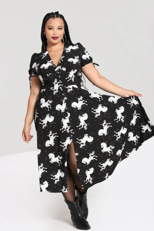 Hell Bunny Dresses | Dresses>Sullivan Maxi Dress Black