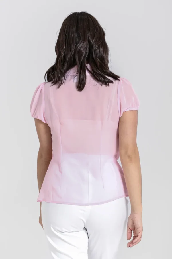 Hell Bunny Tops | Blouses>Taffy Blouse Pink