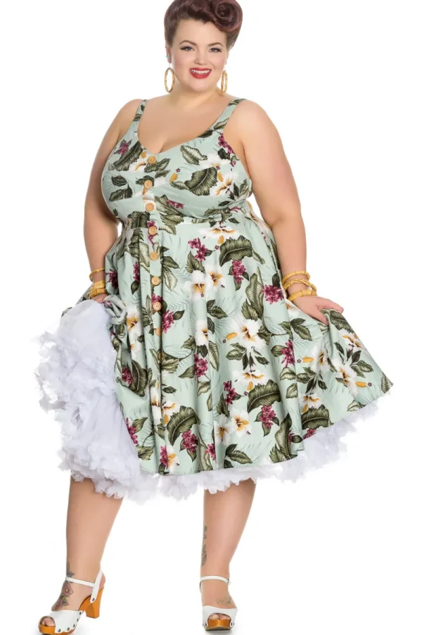 Hell Bunny Dresses | Dresses With Pockets>Tahiti 50's Dress