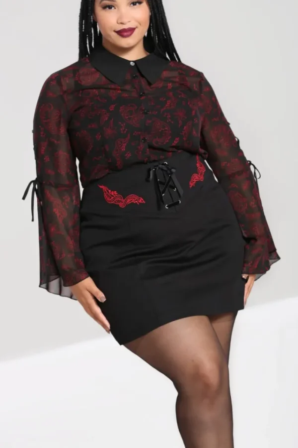 Hell Bunny Skirts | Skirts>Tallulah Mini Skirt Black