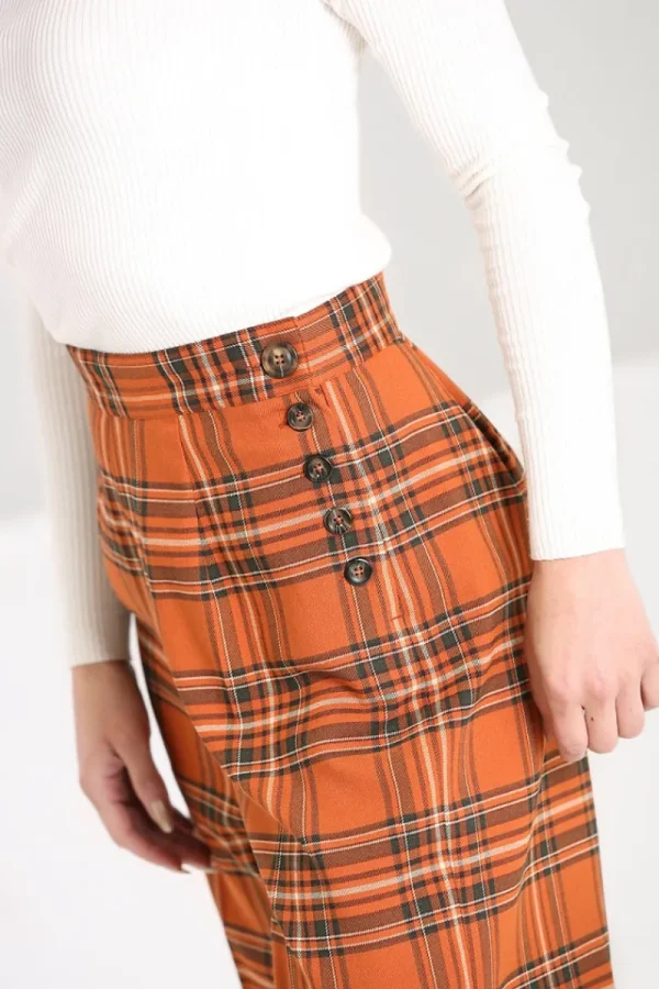 Hell Bunny Trousers & Shorts | Trousers & Shorts>Tawny Trousers Brown