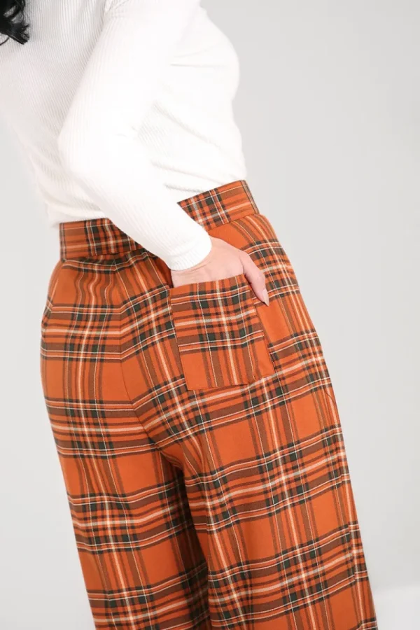 Hell Bunny Trousers & Shorts | Trousers & Shorts>Tawny Trousers Brown