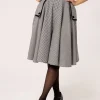 Hell Bunny Skirts | Skirts>Teddy Skirt Black/White