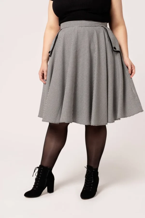 Hell Bunny Skirts | Skirts>Teddy Skirt Black/White