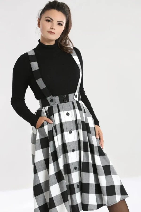 Hell Bunny Skirts | Skirts>Teen Spirit Pinafore Skirt