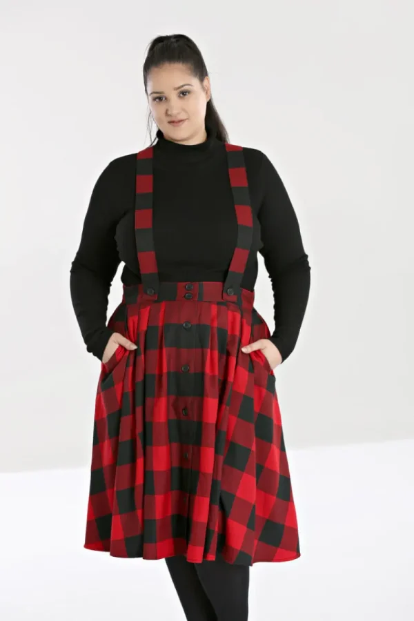 Hell Bunny Skirts | Skirts>Teen Spirit Pinafore Skirt