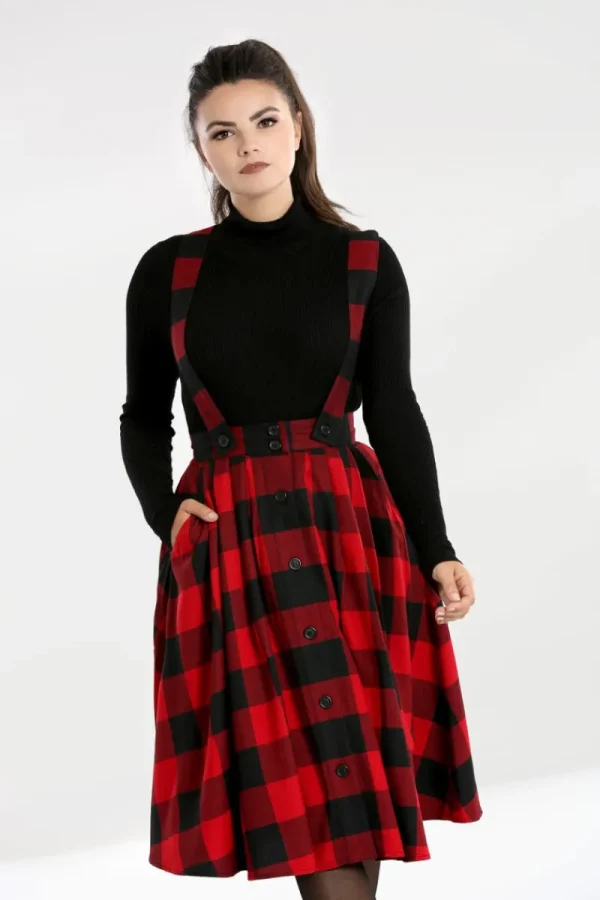 Hell Bunny Skirts | Skirts>Teen Spirit Pinafore Skirt