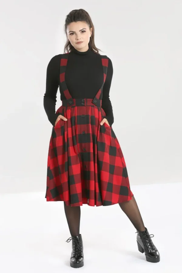 Hell Bunny Skirts | Skirts>Teen Spirit Pinafore Skirt