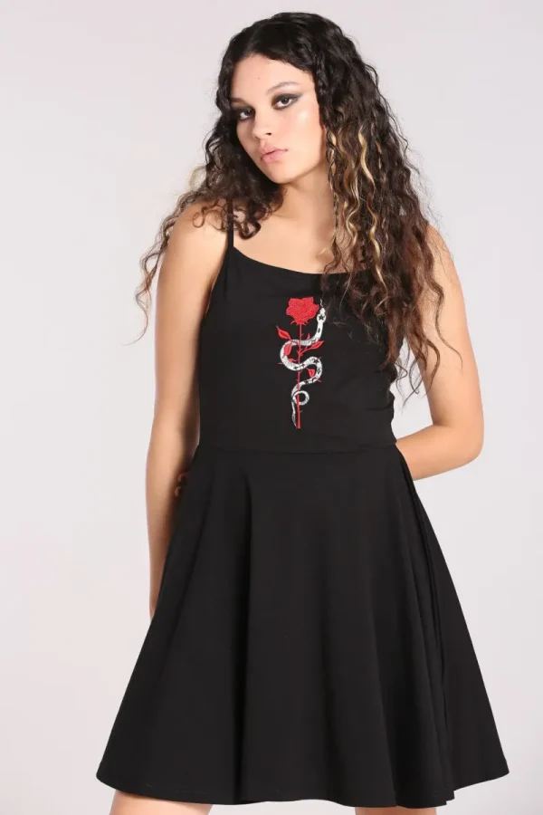 Hell Bunny Mini Dresses | Dresses>Temptation Dress Black