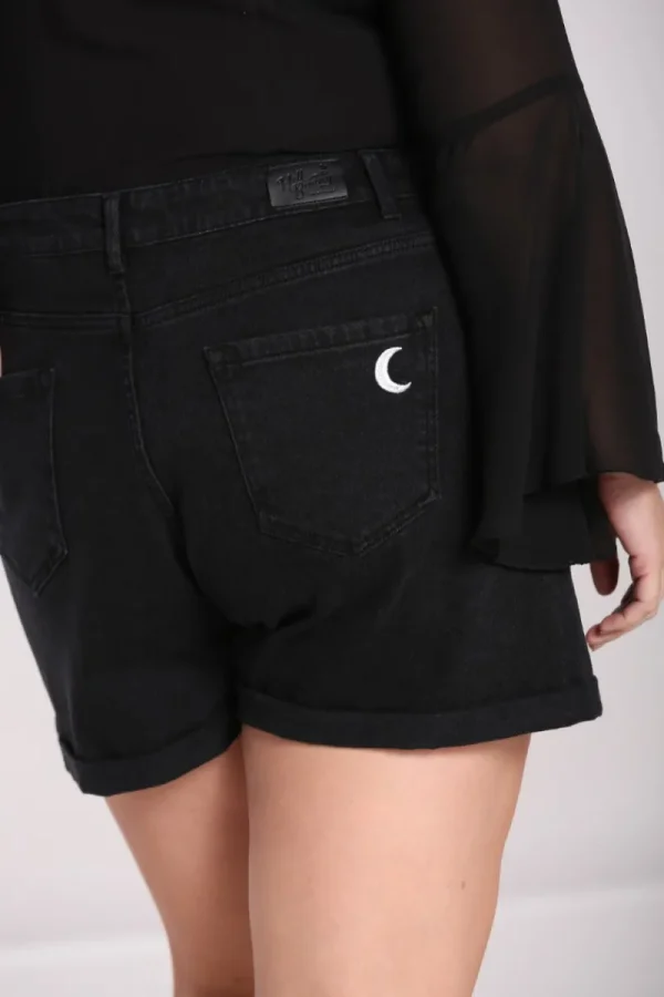 Hell Bunny Trousers & Shorts | Trousers & Shorts>Temptation Shorts Black