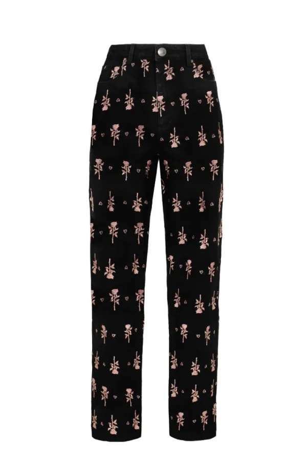 Hell Bunny Trousers & Shorts | Trousers & Shorts>The Lover Jeans Black