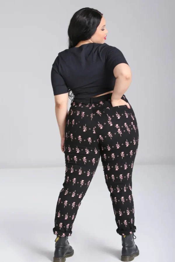 Hell Bunny Trousers & Shorts | Trousers & Shorts>The Lover Jeans Black