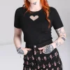 Hell Bunny Skirts | Denim>The Lover Skirt Black