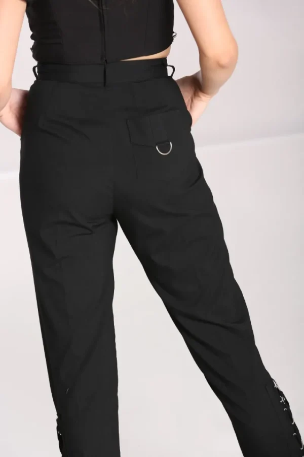 Hell Bunny Trousers & Shorts | Trousers & Shorts>Tifa Trousers Black