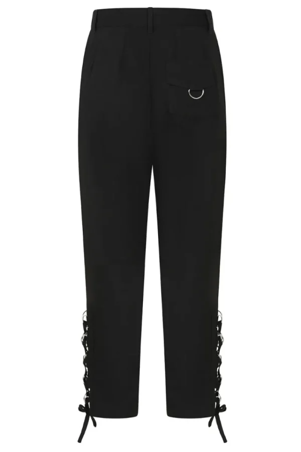 Hell Bunny Trousers & Shorts | Trousers & Shorts>Tifa Trousers Black