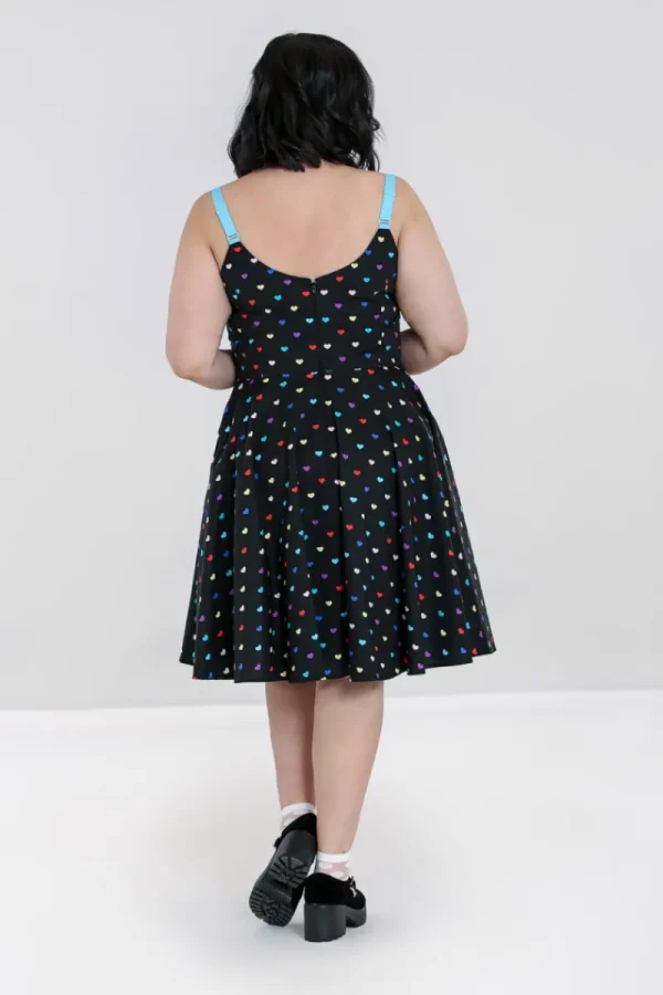 Hell Bunny Dresses | Dresses>True Love Mid Dress Black