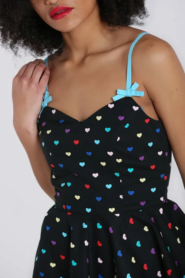 Hell Bunny Dresses | Dresses>True Love Mid Dress Black