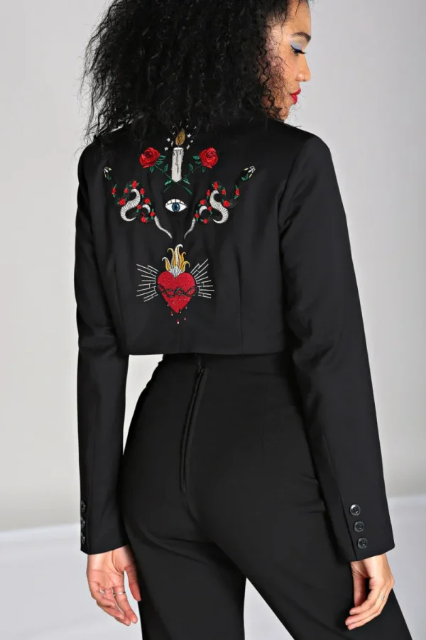 Hell Bunny Coats & Jackets | Coats & Jackets>Viva Maria Blazer Black