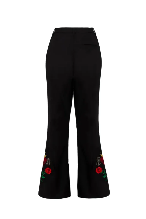 Hell Bunny Trousers & Shorts | Trousers & Shorts>Viva Maria Trousers Black