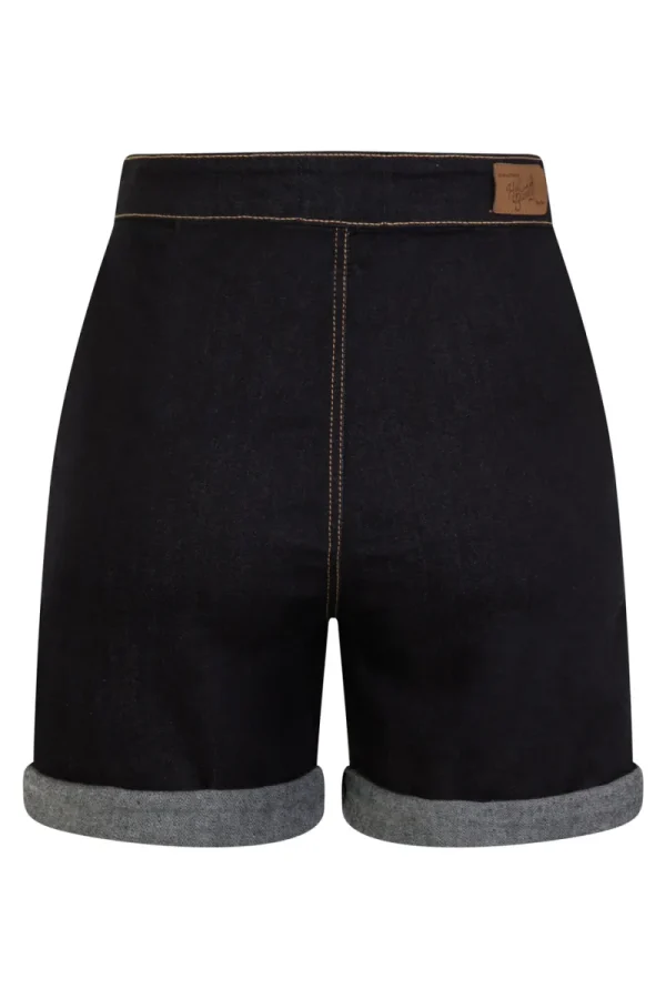 Hell Bunny Trousers & Shorts | Trousers & Shorts>Yaz Short Navy