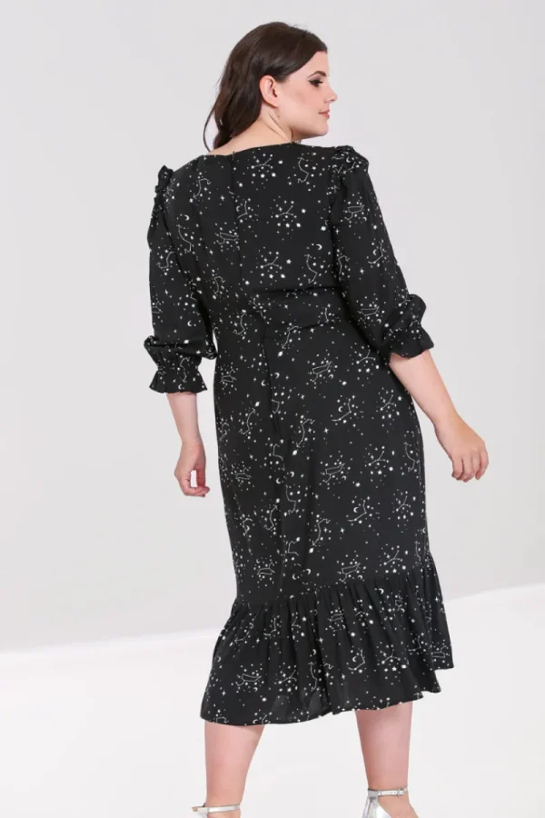 Hell Bunny Dresses | Dresses>Zodiac Maxi Dress Black