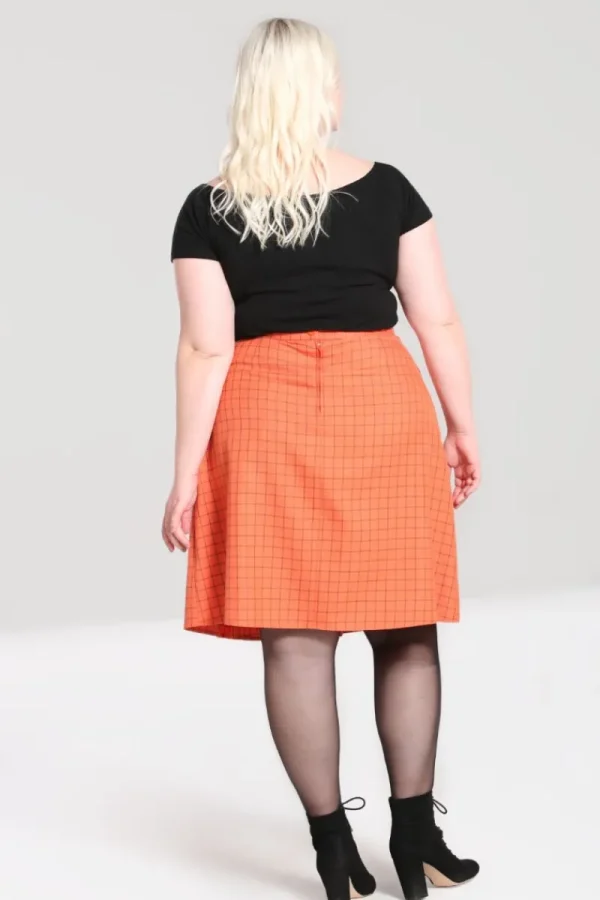 Hell Bunny Skirts | Skirts>Zora Skirt Orange