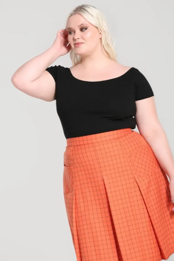 Hell Bunny Skirts | Skirts>Zora Skirt Orange