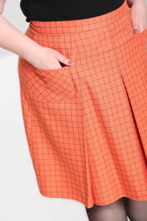 Hell Bunny Skirts | Skirts>Zora Skirt Orange