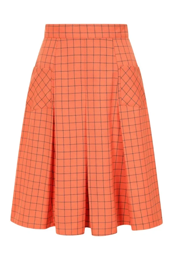 Hell Bunny Skirts | Skirts>Zora Skirt Orange