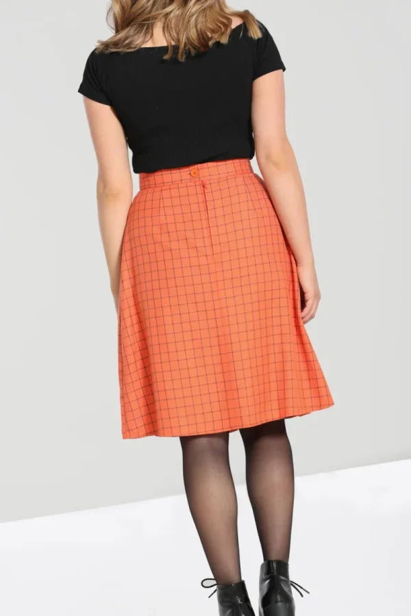 Hell Bunny Skirts | Skirts>Zora Skirt Orange