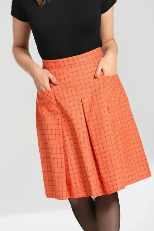 Hell Bunny Skirts | Skirts>Zora Skirt Orange